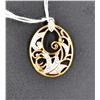 Image 1 : #351-DIAMOND ACCENT PENDANT 2.4G