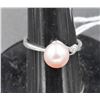 Image 1 : #336-FRESH WATER PEARL RING /LAVENDER