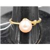 Image 1 : #339-FRESH WATER PEARL RING /PINK/SIZE 7.5