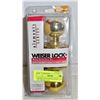 Image 1 : WEISER LOCK KEYED ENTRY LOCK SET, BRAND NEW