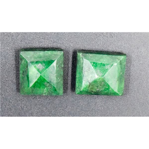 #213- GREEN EMERALD GEMSTONE 43.65CT