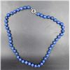 Image 1 : #118- NATURAL BLUE LAPIS LAZULI NECKLACE