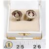 VINTAGE 1975 CALGARY STAMPEED CUFFLINK SET IN GIFT