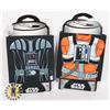 Image 1 : LOT OF 2 NEW STAR WARS THEME BEER/POP CAN