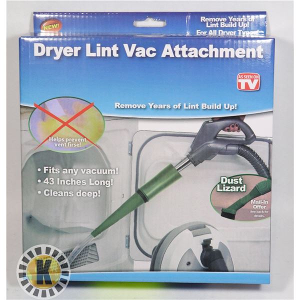 NEW DRYER LINT VAC ATTACHMENT