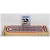 Image 1 : BICYCLE WOOD CRIB BOARD WITH PEGS AND NEW DECK