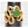 Image 1 : LADES GOLD PLATED RING SIZE 4 - 4.5G