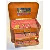 Image 1 : VINTAGE MUSIC/JEWELRY BOX FULL OF ESTATE JEWELRY