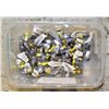Image 1 : SINGLE PULLEY NEW FIXED EYE METAL MAX 25LB 36PCS