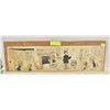 Image 1 : 1958 PEN AND INK COMIC STRIP ART - RURAL DELIVERY