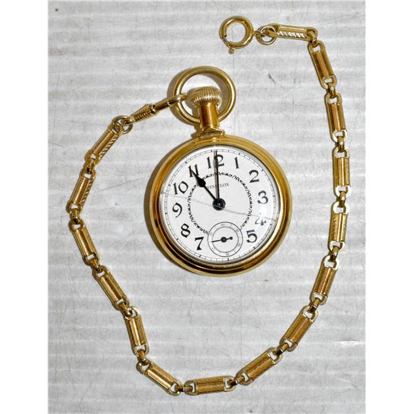 POCKET WATCH WEST CLOX