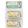Image 2 : 6 OLD CANADA $1 & $2 DOLLAR BANK NOTES