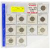 Image 1 : 1922-36 VARIOUS OLD CANADA NICKELS - 11