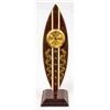 Image 1 : VINTAGE WOODEN HAWAII TABLE CLOCK, WORKS