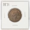 Image 1 : 1871 PRINCE EDWARD ISLAND LARGE 1 CENT COIN