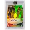 STAR WARS AUTOGRAPH GREG PROOPS AS FODE