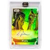 STAR WARS AUTOGRAPH GREG PROOPS AS FODE