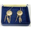 Image 1 : STERLING SILVER SOUTH WESTERN DESIGN EARRINGS