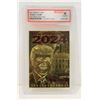 Image 1 : 23 KARAT GOLD FOIL TRUMP FOR PRESIDENT 2024 CARD