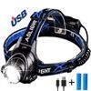 NEW LED USB CHARGED HEADLAMP