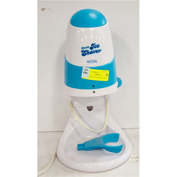 ELECTRIC ICE SHAVER MACHINE