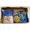 Image 1 : LOT OF ASSORTED DOG FOOD, TREATS & DENTAL STICKS