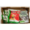 LOT OF ASSORTED DOG FOOD, TREATS & DENTAL STICKS