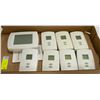 8 HONEYWELL THERMOSTATS