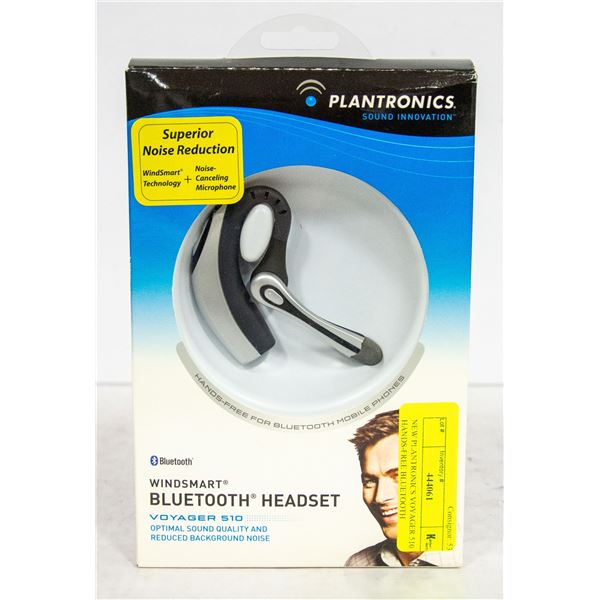 NEW PLANTRONICS VOYAGER 510 HANDS-FREE BLUETOOTH