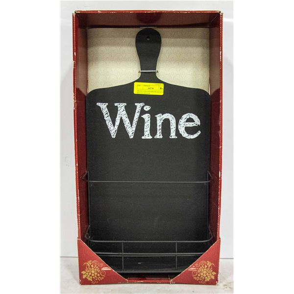 BRAND NEW VINYARD ROAD WINE BOTTLE HOLDER