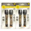 Image 1 : SEALED (2) DEFIANT 2-PACK ALUMINUM FLASHLIGHTS
