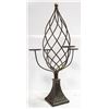 Image 1 : METAL DECO CANDLE HOLDER 33 INCH TALL