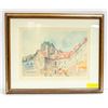 Image 1 : FRAMED PRINT - HUNTLEY BROWN