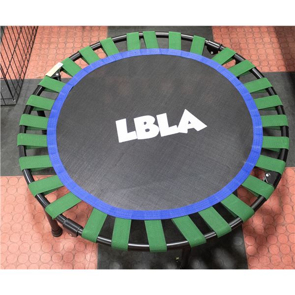 NEW ASSEMBLED 36" GREEN TRAMPOLINE