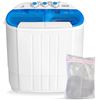 Image 1 : NEW PORTABLE 2 IN 1 MINI WASHING MACHINE