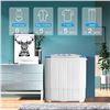 Image 2 : NEW PORTABLE 2 IN 1 MINI WASHING MACHINE