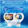 Image 4 : NEW PORTABLE 2 IN 1 MINI WASHING MACHINE