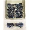 Image 1 : 6 PAIRS SILVER METAL FRAME SUNGLASSES