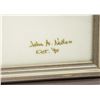Image 2 : 20" X 30" 1 OF 500 1990 SIGNED JOHN A NEILSON WALL