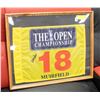 Image 1 : SIGNED BY MIKE WEIR 18TH HOLE FLAG FROM "THE