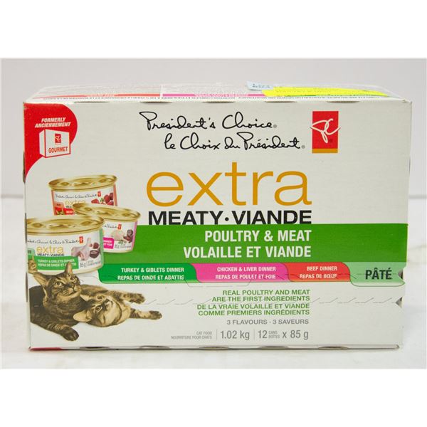 PRESIDENTS CHOICE EXTRA MEATY POULTRY & MEAT