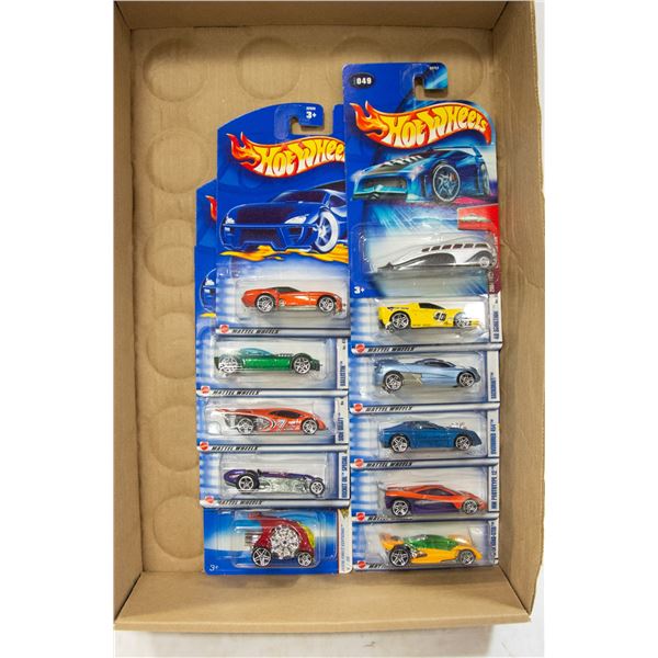 11 NEW OLD STOCK HOT WHEELS