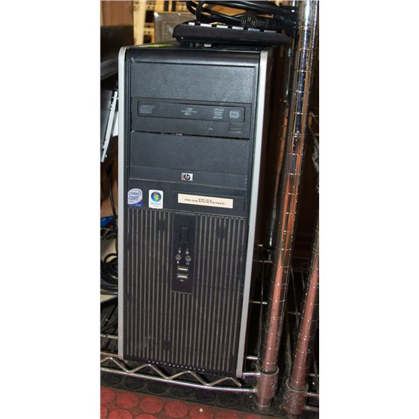 INTEL CORE 2 VPRO COMPUTER OPTICAL DRIVE, MONITOR,