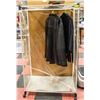 Image 1 : PORTABLE CLOTHING CLOSET ON WHEELS