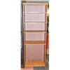 Image 1 : WOOD 5 TIER SHELF - 24 X 71 X 11D