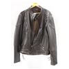 Image 1 : MENS BROWN LEATHER BIKE JACKET SIZE XL