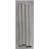 Image 1 : SET OF 4 NEW WHITE/BLACK METAL TABLE LEGS