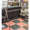 Image 2 : NEW METAL FOLDING X RACK CLOTHING RACK/AIRER