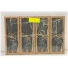 Image 1 : 4 PACKS OF WILLOW SLATE PLANT LABELS W. SOAP STONE