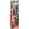 Image 1 : WOOD COAT RACK 72" TALL